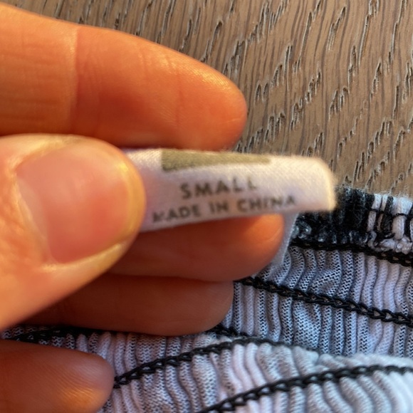 Striped bandeau top - Picture 2 of 2